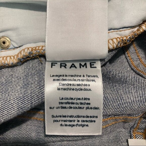 FRAME DENIM Sz 30 Le Cutoff Denim Jean Shorts - Picture 10 of 12